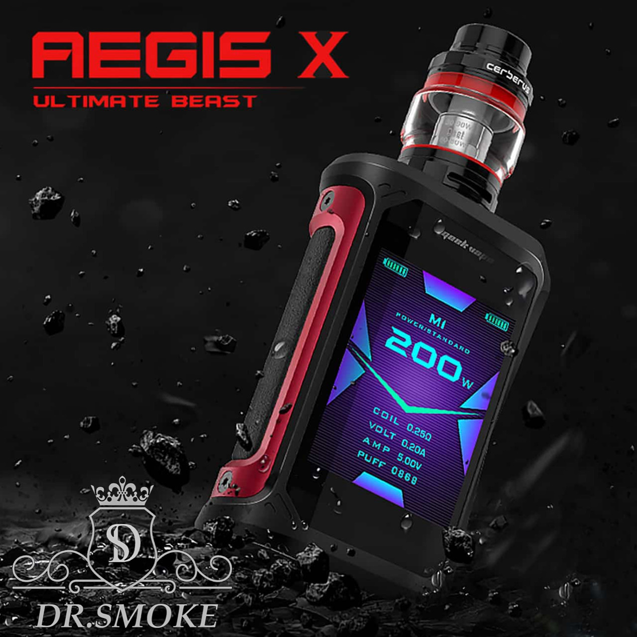 ویپ گیک ویپ ایجیس ایکس GEEKVAPE AEGIS X KIT 5 ویپ گیک ویپ ایجیس ایکس GEEKVAPE AEGIS X KIT