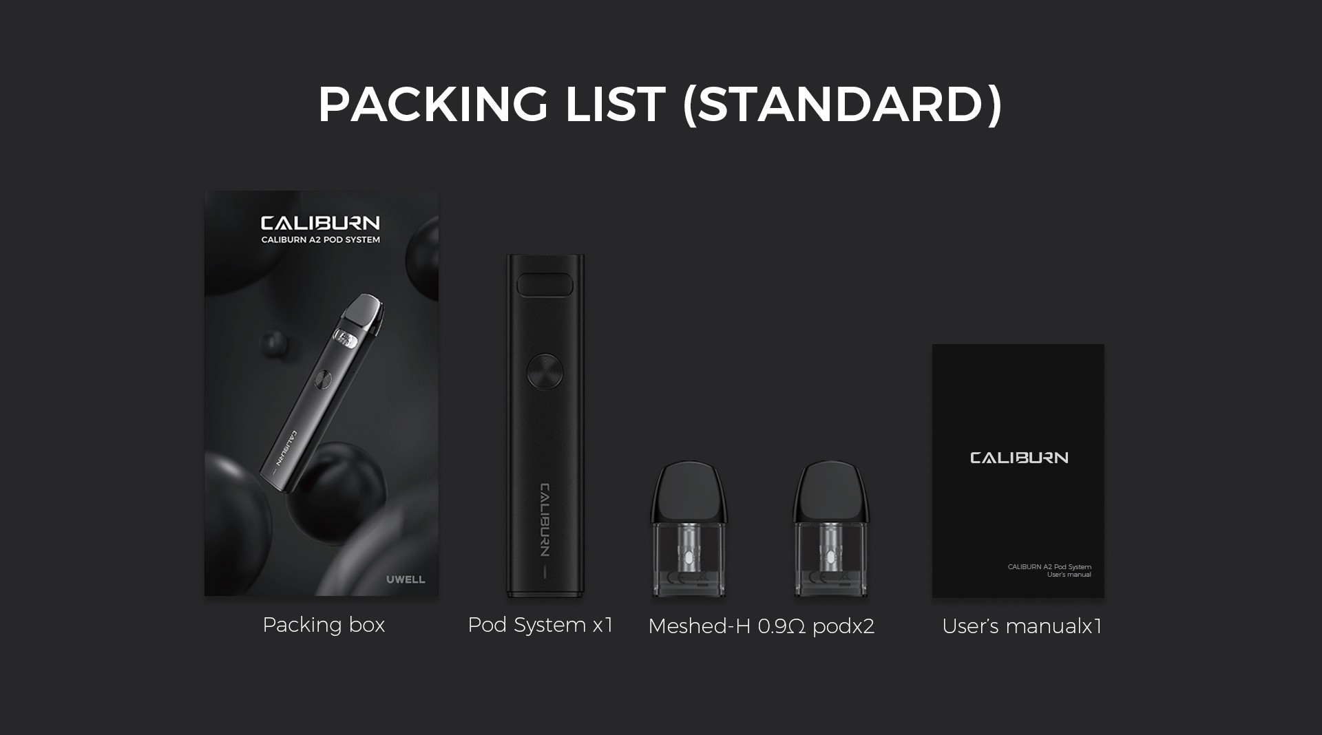 = پاد سیستم یوول کالیبرن ای2 UWELL CALIBURN A2 13CA5C91 6B16 47FB BB2A 42FCE5FFE6E8