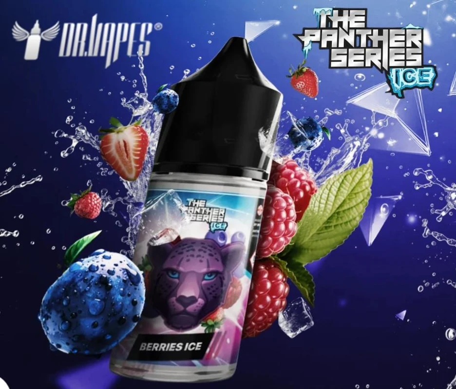 سالت توتفرنگی، بلوبری و تمشک | DR.VAPES THE PANTHER SERIES BERRIES SALTNIC
