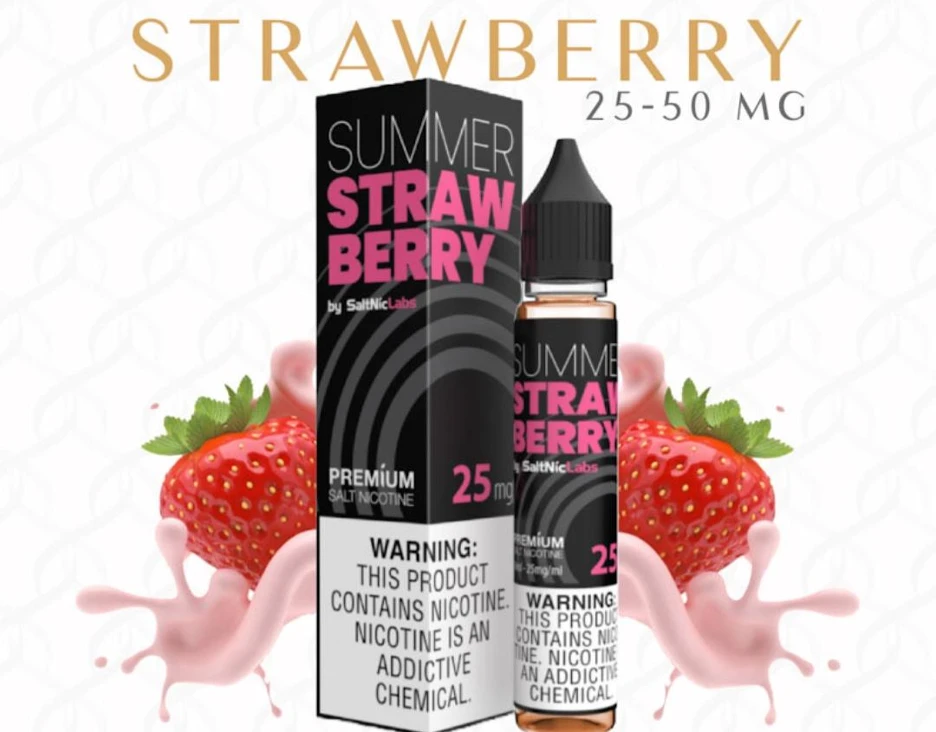 سالت نیکوتین ویگاد بمب توتفرنگی - VGOD STRAWBERRY BOMB SALTNIC