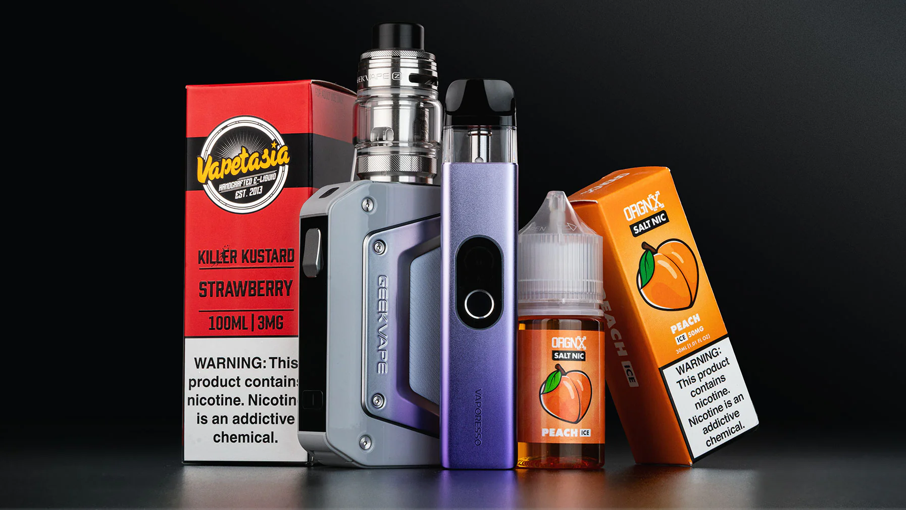 بهترین سالت نیکوتین | بهترین طعم سالت نیکوتین برای مصرف روزمره 3 سالت نیکوتین در کنار ویپ