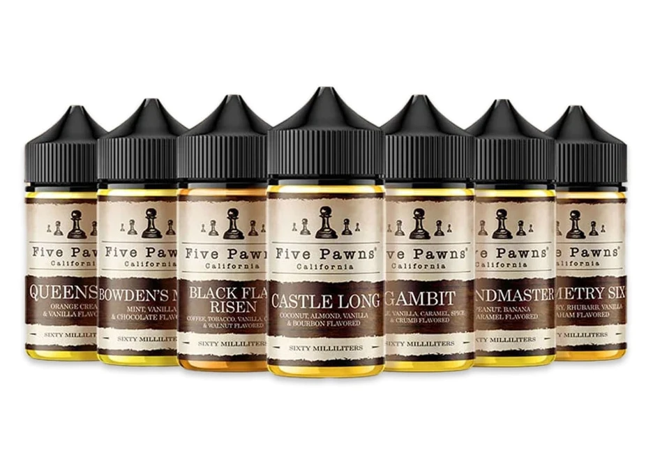 انواع مدل های سالت نیکوتین فایو پانز