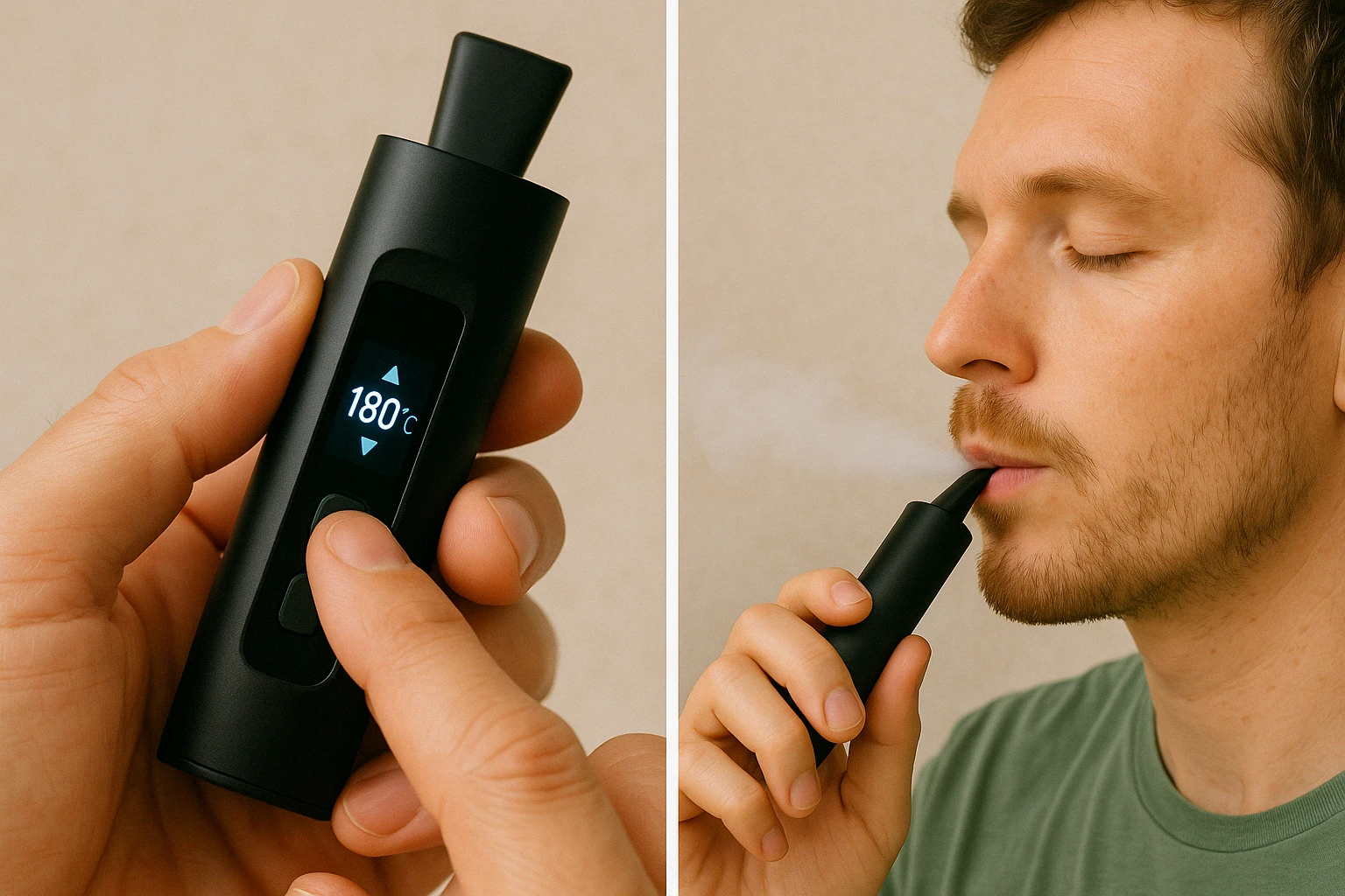 چگونه ویپ را روشن کنیم؟ آموزش راه اندازی ویپ + ۷ نکته کاربردی 4 مردی در حال کشیدن پاد سیستم