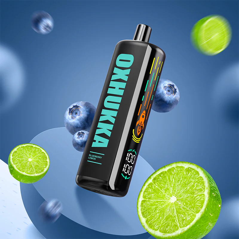 ویپ یکبار مصرف 25هزار پاف اوکسبار OXBAR OXHUKKA 25K PUFFS DTL 6 ویپ یکبار مصرف 25هزار پاف اوکسبار OXBAR OXHUKKA 25K PUFFS DTL