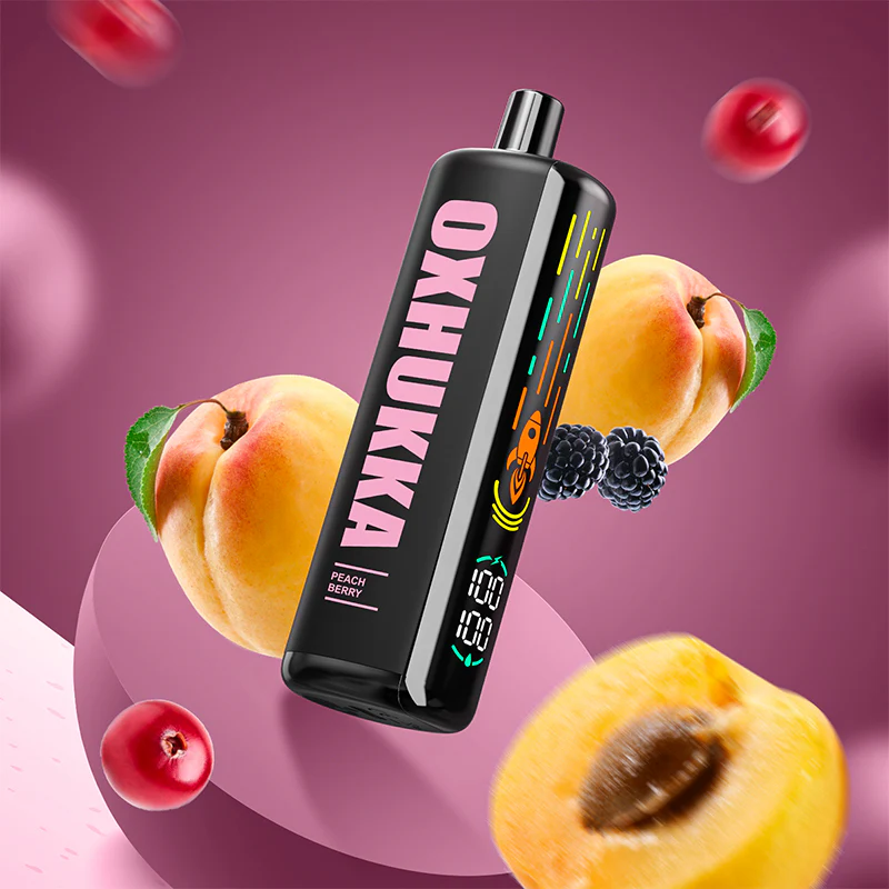 ویپ یکبار مصرف 25هزار پاف اوکسبار OXBAR OXHUKKA 25K PUFFS DTL 2 ویپ یکبار مصرف 25هزار پاف اوکسبار OXBAR OXHUKKA 25K PUFFS DTL