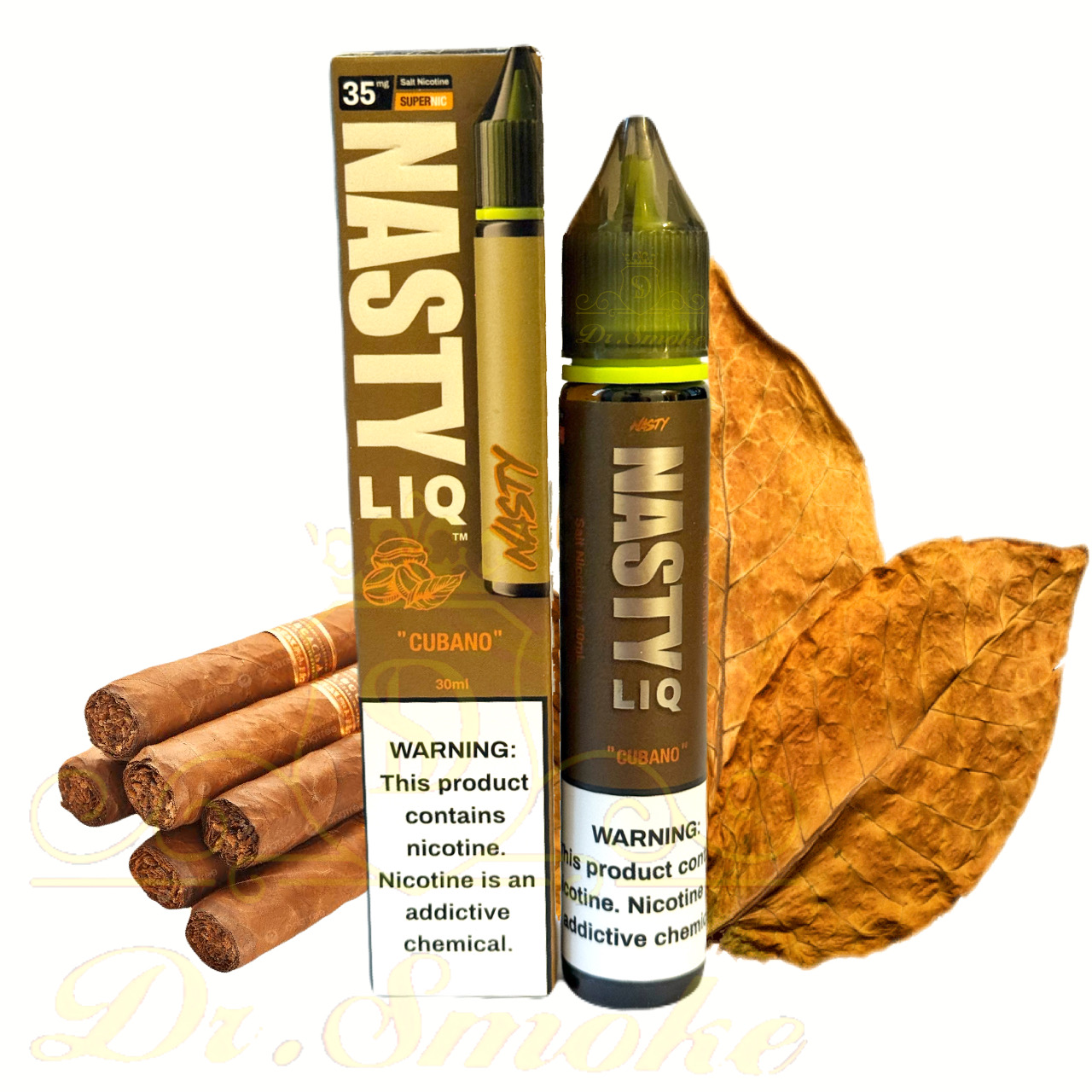 سالت سیگار کوبانو نستی (سری جدید) NASTY LIQ CUBANO SALTNIC 1 سالت سیگار کوبانو نستی (سری جدید) NASTY LIQ CUBANO SALTNIC