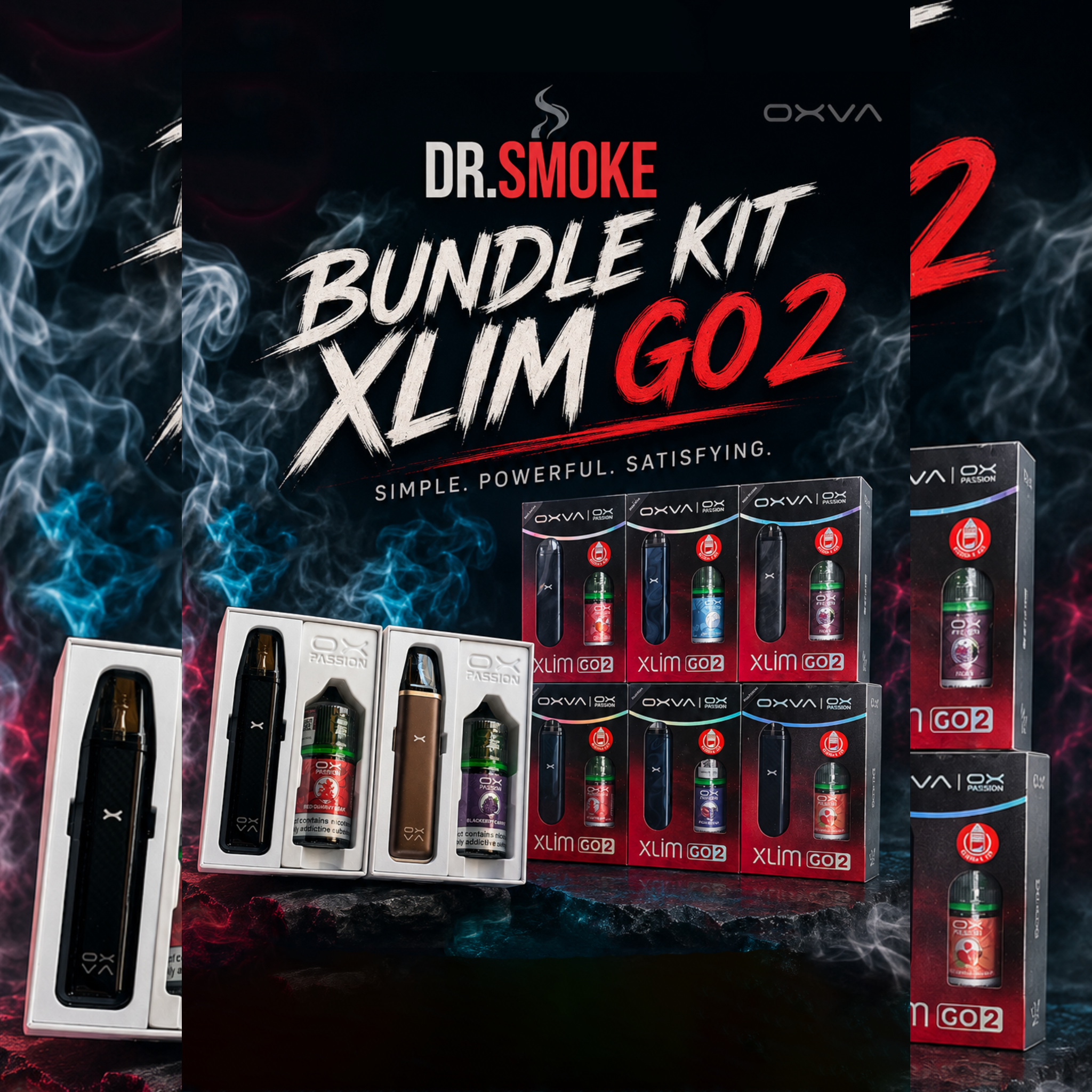 پاد سیستم اکسلیم گو 2 آکسوا پک ویژه OXVA XLIM GO 2 BUNDLE KIT 1 پاد سیستم اکسلیم گو 2 آکسوا پک ویژه OXVA XLIM GO 2 BUNDLE KIT