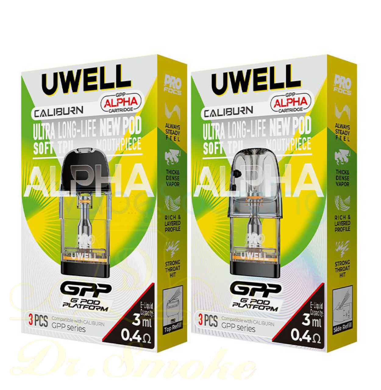 کارتریج آلفا کالیبرن جی پی پی یوول UWELL CALIBURN GPP ALPHA CARTRIDGE 1 کارتریج آلفا کالیبرن جی پی پی یوول UWELL CALIBURN GPP ALPHA CARTRIDGE