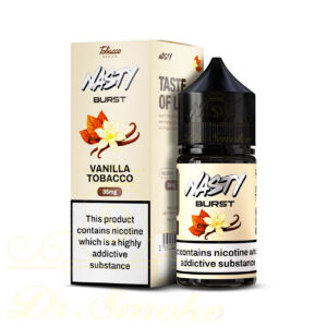 = سالت تنباکو وانیل نستی NASTY BURST TOBACCO SERIES VANILLA TOBACCO SALTNIC IMG 9493