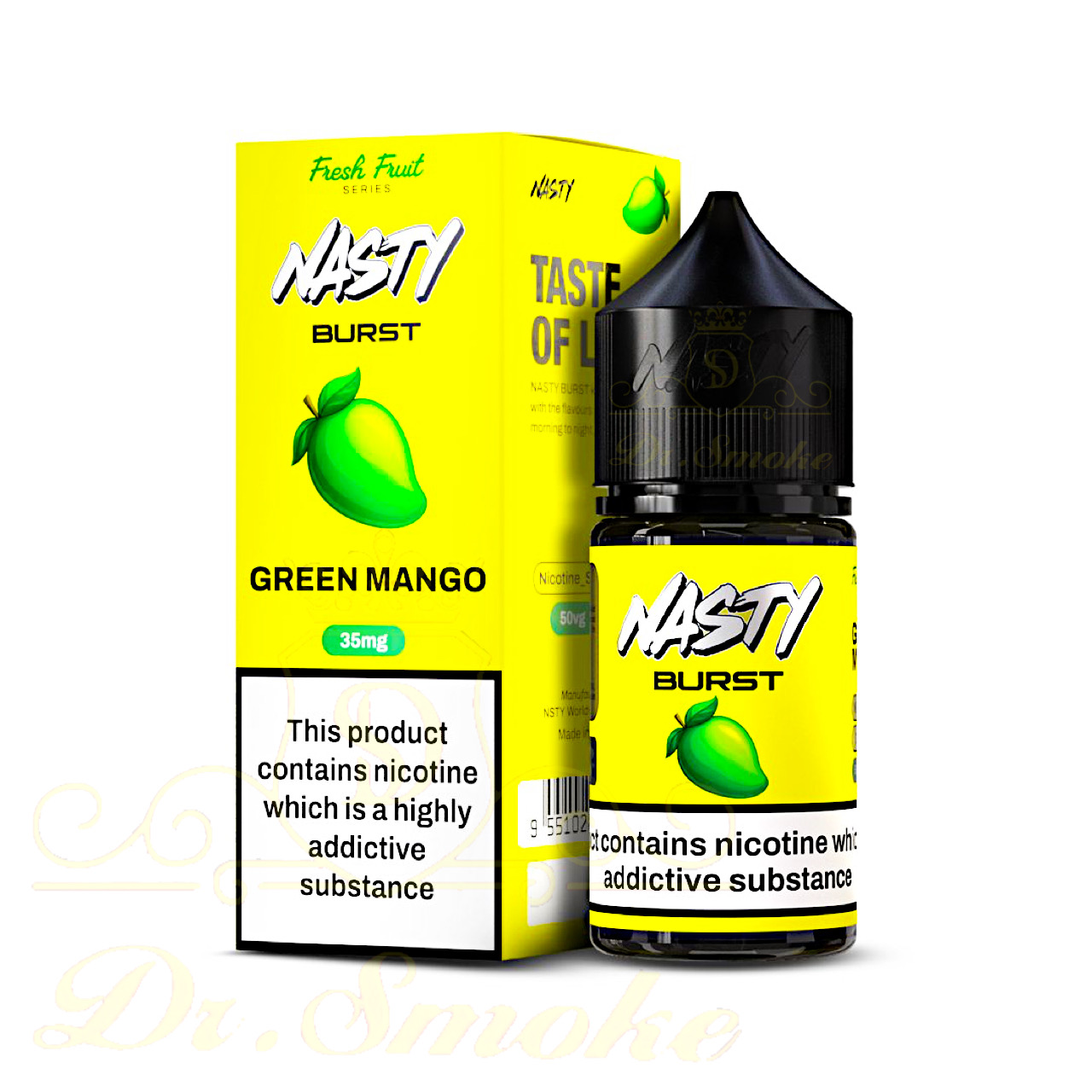 سالت انبه سبز نستی NASTY BURST FRESH FRUIT GREEN MANGO SALTNIC 1 سالت انبه سبز نستی NASTY BURST FRESH FRUIT GREEN MANGO SALTNIC