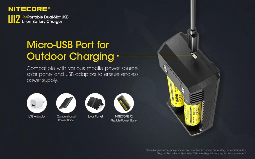 = شارژر دوتایی نایتکور یو آی 2 اورجینال NITECORE UI2 CHARGER 0637F63A 40C2 4AD7 9DAD BA381C2FD7B9