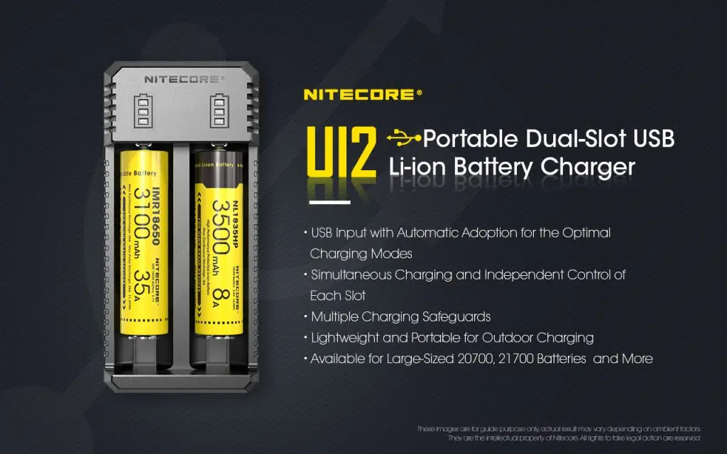 = شارژر دوتایی نایتکور یو آی 2 اورجینال NITECORE UI2 CHARGER 4AF99449 1496 400C 839B 8EAD1E898810