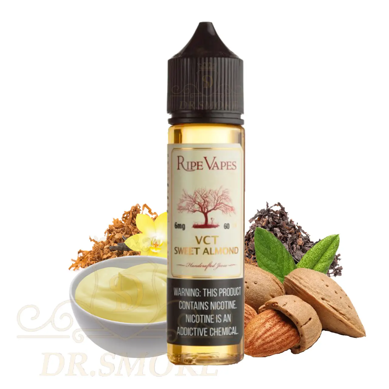 جویس رایپ ویپ تنباکو بادام RIPE VAPES VCT SWEET ALMOND 60ML