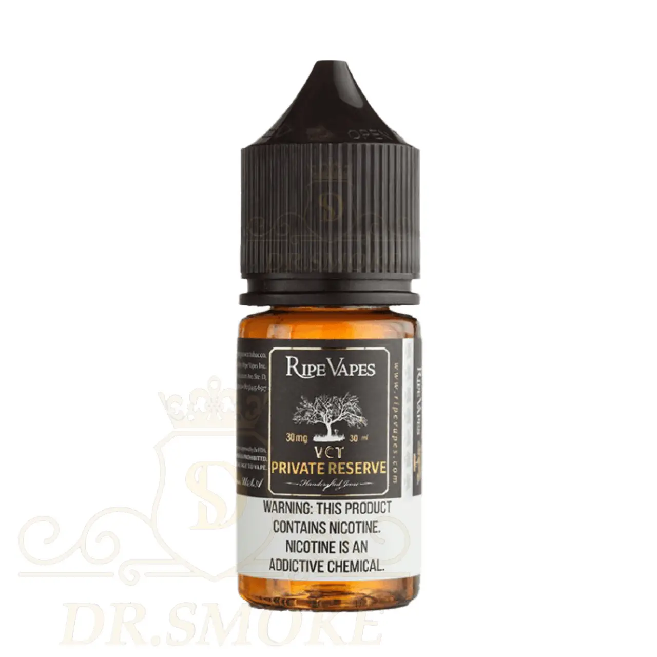 سالت رایپ ویپ تنباکو وانیل کاستارد RIPE VAPES VCT PRIVATE RESERVE(BLACK) SALT