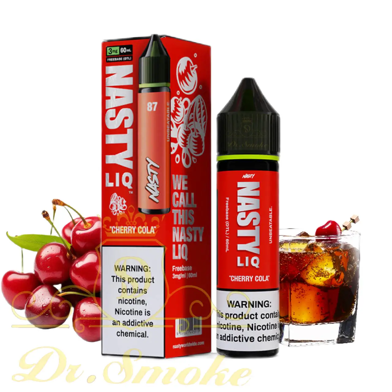 جویس کولا و گیلاس نستی (سری جدید) NASTY LIQ CHERRY COLA FREEBASE 1 جویس کولا و گیلاس نستی (سری جدید) NASTY LIQ CHERRY COLA FREEBASE