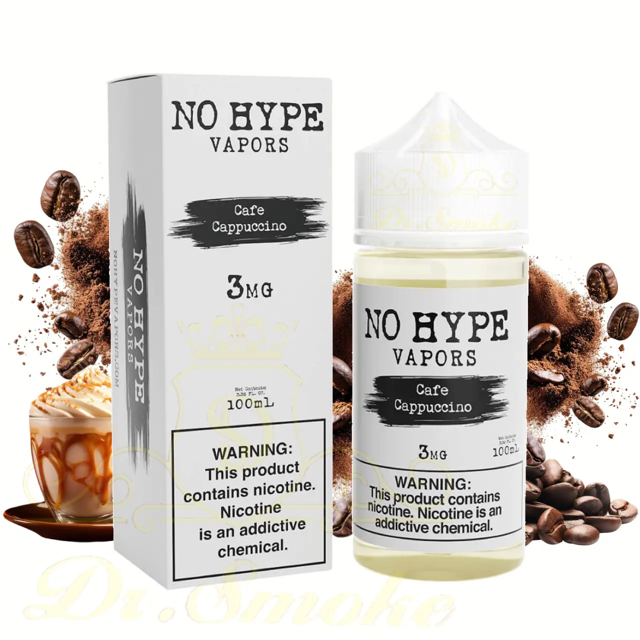 جویس قهوه کاپوچینو نو هایپ NO HYPE CAFE CAPPUCCINO 100ML