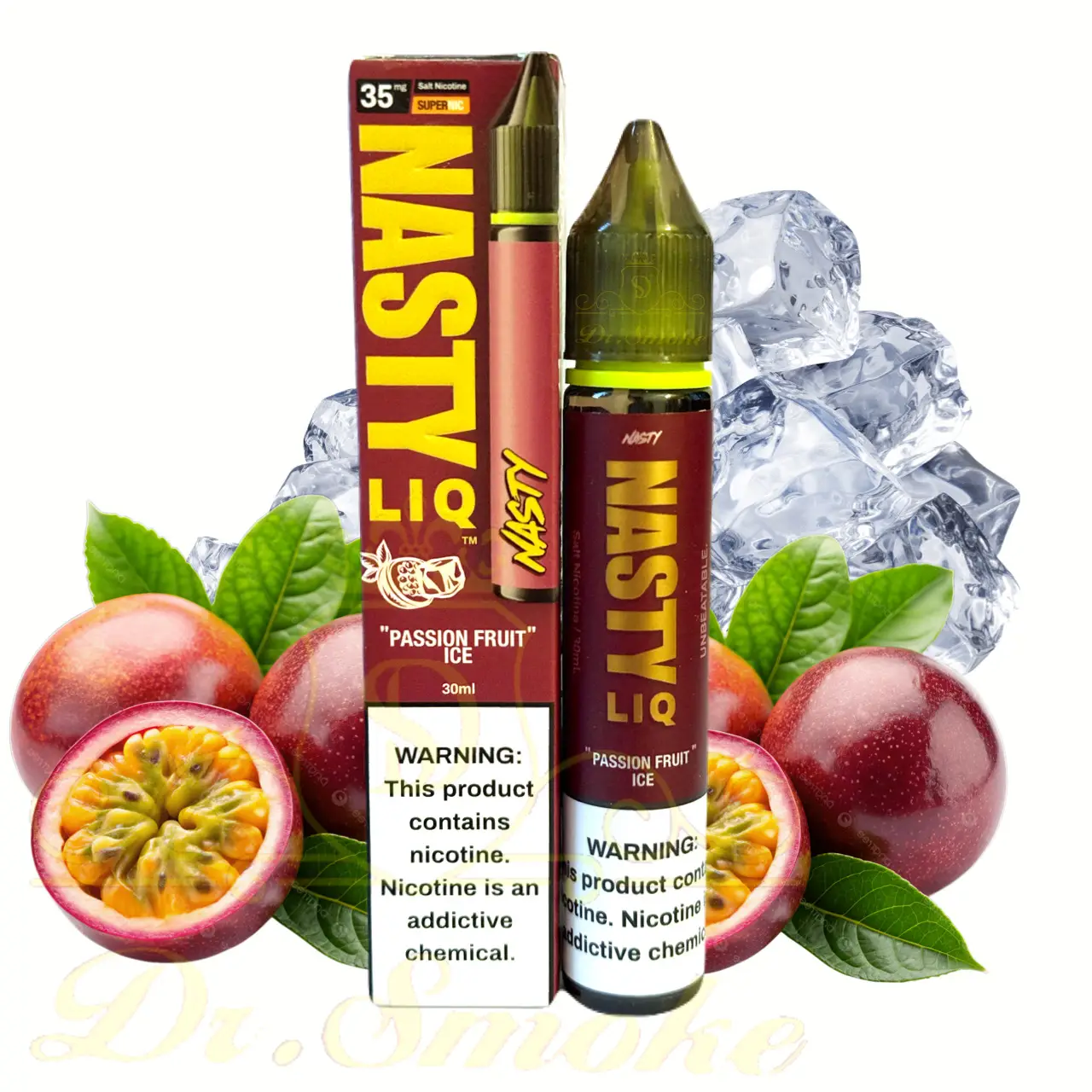 سالت پشن فروت و یخ نستی (سری جدید) NASTY LIQ PASSION FRUIT ICE SALTNIC 1 سالت پشن فروت و یخ نستی (سری جدید) NASTY LIQ PASSION FRUIT ICE SALTNIC